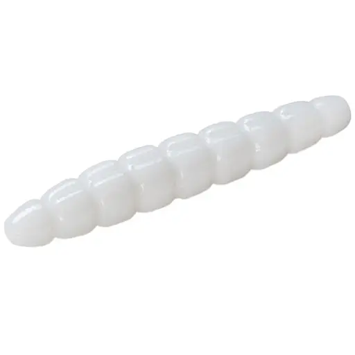 Силикон FishUP Morio 1.2" (12шт) #009 - White, cheese taste