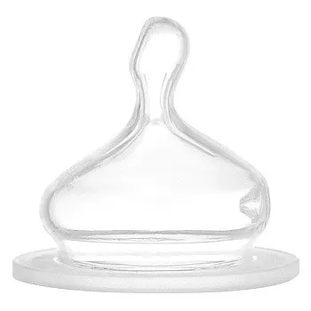 Соска ортондонтическая с широким горлышком (Система "Aсtiflex") антиколиковая силикон (от 0 месяцев) S 2 шт. - фото 1