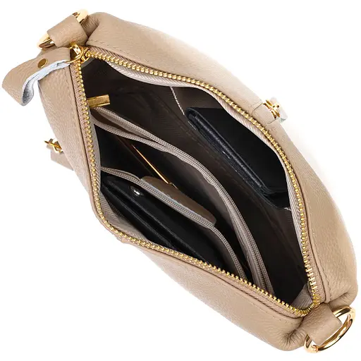 Сумка кожаная женская Vintage 24х15х9.5 см sum0022684 - фото 5