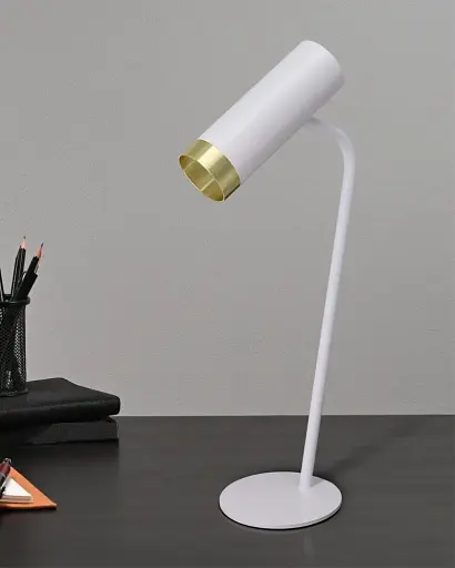 Настільна лампа Goldlux 326553 Fado GU10 1x10W IP20 біла - фото 2