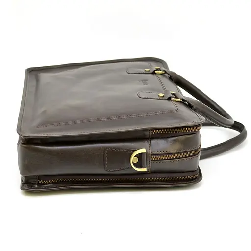 Шкіряний портфель Tarwa 30х40х9 см nsa0001209 - фото 8