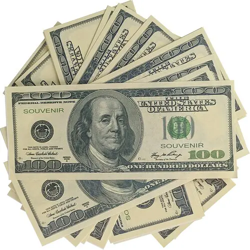 Прикол Пачка долларов - фото 1