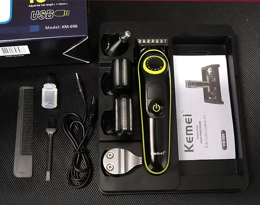 Универсальная машинка для стрижки Kemei Km-696 Стайлер - фото 8