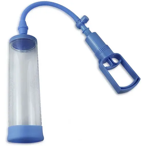 Вакуумный насос с ручным насосом Men Powerup Blue - фото 2