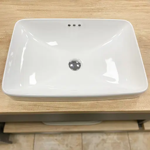 Умивальник VBI Bitetto white врізний VBI-018016, Білий - фото 3