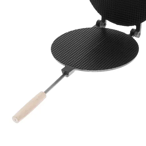 Форма для випікання вафельних трубочок вафельниця кругла 220 мм з антипригарним / тефлоновим покриттям, ХЕАЗ 81851 - фото 5