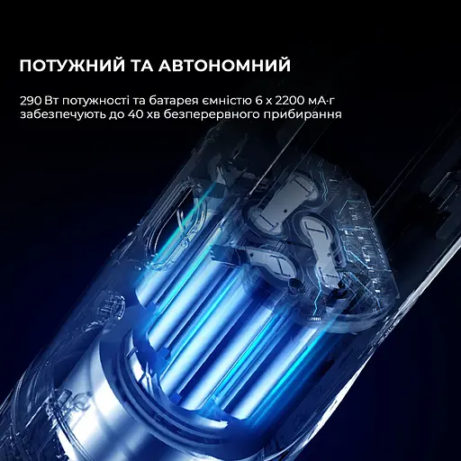 Бездротовий пилосос Deerma T10W - фото 4