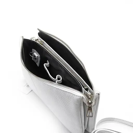 Кожаный женский клатч Grande Pelle 25х16х6 см sum0026479 - фото 7