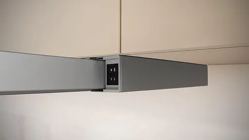 Витяжка з плоским екраном NEFF D46BR12X6 N 30 60 см Екстрактор або рециркуляційний сріблястий металік [Клас енергії C] - фото 5