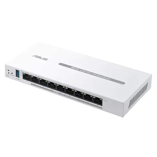 ASUS Маршрутизатор ExpertWiFi EBG19P 8xGE LAN (8xPoE), 1xGE WAN, 1xUSB 3.2, 123W, BT - фото 3