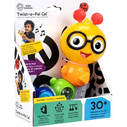 Музична розвиваюча іграшка Baby Einstein Twist-a-Pal Cal (16828) - фото 2