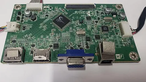 Материнская плата монитора HP E202 ILIF-470 V.A (492A00AN1300H01) "Б/У" - фото 2