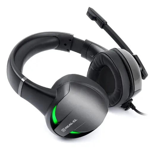 Навушники REAL-EL GDX-7620 Black - фото 4