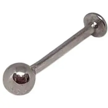 Серебряная серьга для пирсинга губы Dear. 7008С