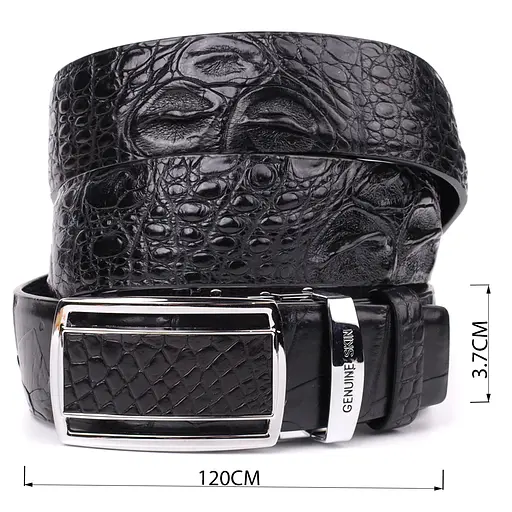 Ремень-автомат Crocodile Leather 3,7х115 см acs0029609 - фото 4
