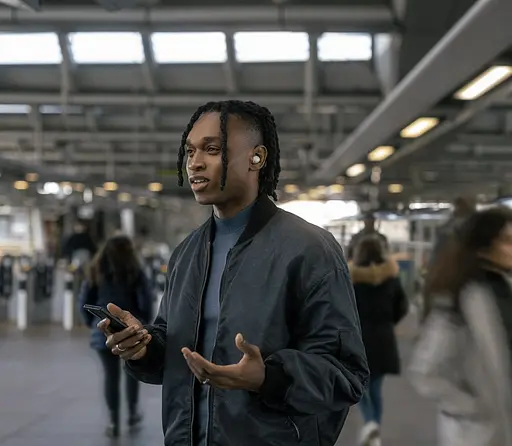 Наушники TWS WF-1000XM5 BT 5.3, ANC, Hi-Res, IPX4, SBC, AAC, LDAC, LC3, Серебристый Sony teh0013199 - фото 6