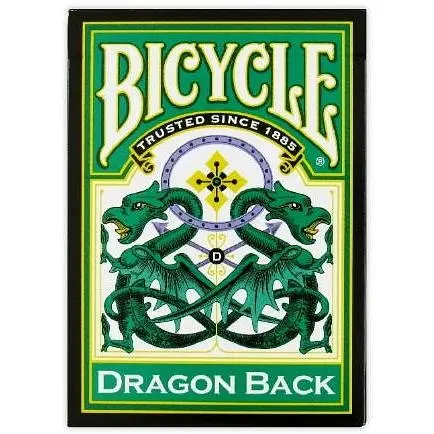 Карти гральні United States Playing Card Company Bicycle Dragon Back (green) (ВР_КИБДБГ)