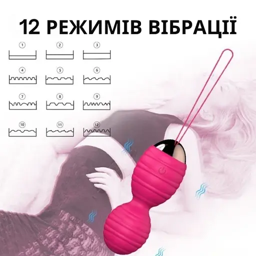 Набір вагінальних кульок I’MCUM Kegel Queen 4in1 Рожевий (IM-KGE205) - фото 3