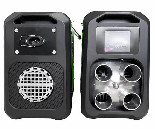 Автономный дизельный обогреватель WEBASTO GREELITE SN5000 с низким уровнем шума 5000 Вт Черный с зеленым - фото 7