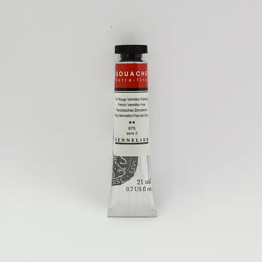 Гуашева фарба Sennelier професійна, 21 мл, S2, Французький вермільйон