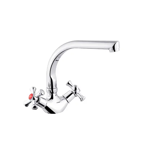 Смеситель для кухни Kroner KRM Rhein - C033 CV018075 Хром - фото 1