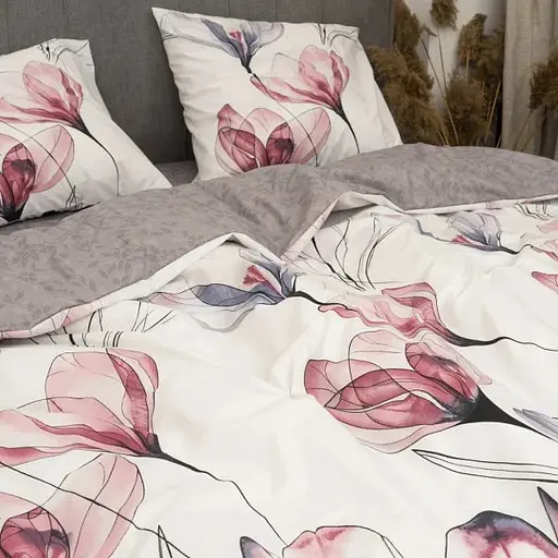 Комплект постільної білизни Viluta євро ранфорс 24325 100% бавовна - фото 3