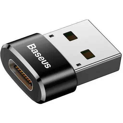 Переходник Baseus USB Male To Type-C Female 2.4A
