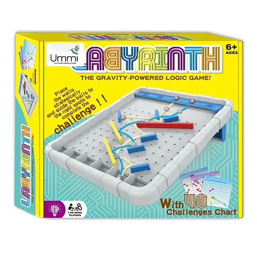 Настольная интерактивная игра Ummi 22025 Labyrinth Grey - фото 6