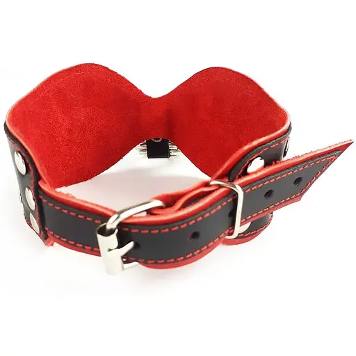 Ошейник из натуральной кожи Art of Sex - Collar Butterfly - фото 4