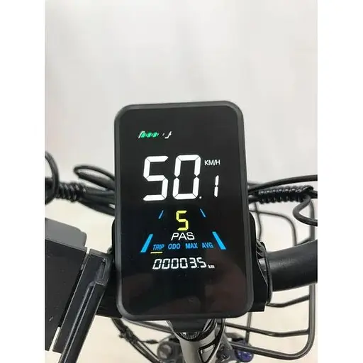 Электровелосипед Trigo фетбайк 20 дюймов 1200W 48V 24Ah бежевый - фото 13