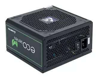 Блок питания 700 Вт, Chieftec ECO, черный, Active PFC, 12 см, 2xMolex/6xSATA/2x6+2-pin/1x4+4-pin/1x20+4-pin, защита - фото 1