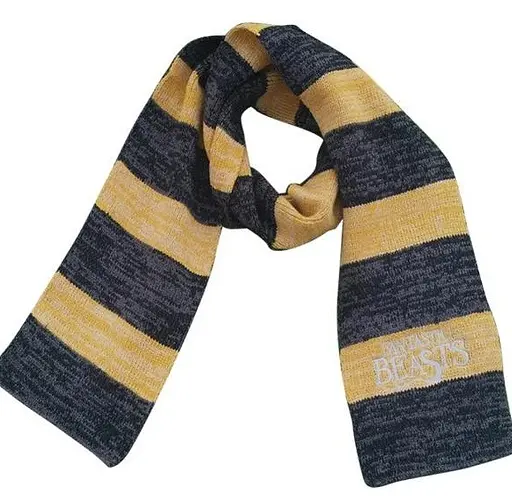 Шарф Ньюта Саламандера с надписью Fantastic Beasts Фантастические звери - фото 1