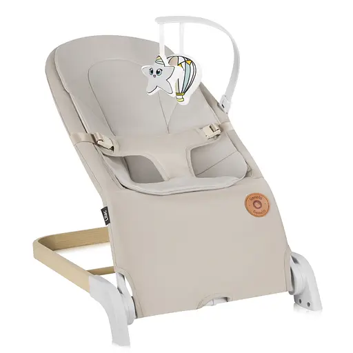 Кресло-качели Lionelo Lilac Beige Sand (LO-LILAC BEIGE SAND) - фото 1