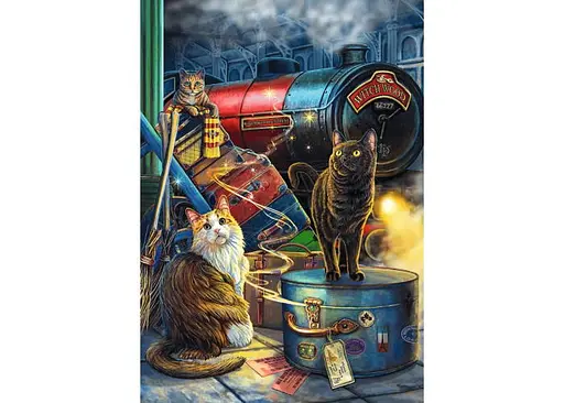 Пазл Trefl Чарівна колекція: Чарівний потяг 1000 ел. (10897) - фото 2