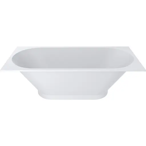 Ванна Mraggo Tasmana матова з литого мармуру 1800x800x485 00313002 Білий матовий - фото 1