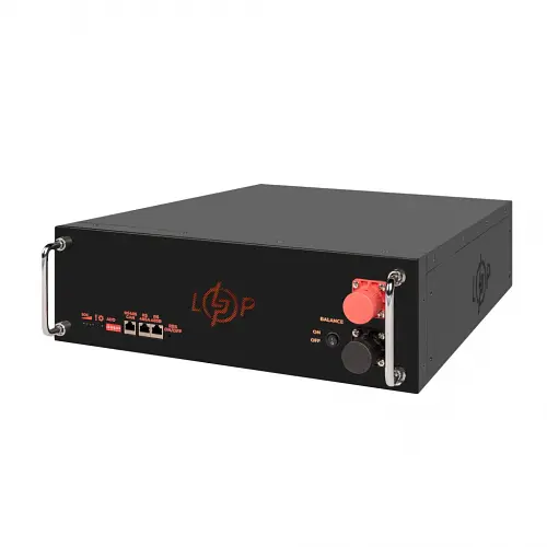 Аккумулятор LogicPower LiFePO4 51,2V - 100 Ah (5120Wh) (BMS SP 100A/50А) RM RS485/CAN LCD BL - фото 3