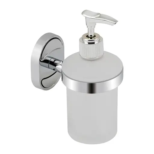 Дозатор для рідкого мила Lidz (CRM)-114.02.02, Хром - фото 1