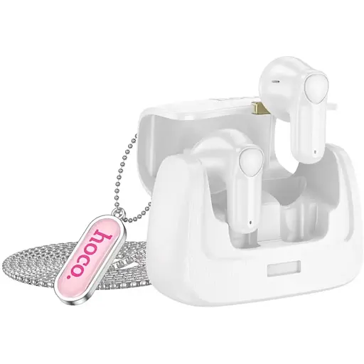 Наушники Hoco DES35 Dawn handbag BT headset White - фото 2