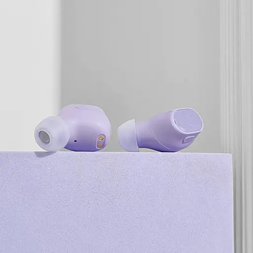 Навушники бездротові Baseus Bowie wm02+ NGTW280105 стереогарнітура в кейсі фіолетова - фото 4