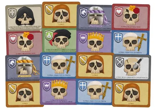 Настільна гра Geekach Games Склеп черепів. Повне видання (Skulls of Sedlec) (укр.) (GKCH165so) - фото 4