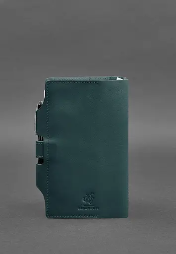 Шкіряний блокнот (Софт-бук) 4.0 зелений Краст - фото 6