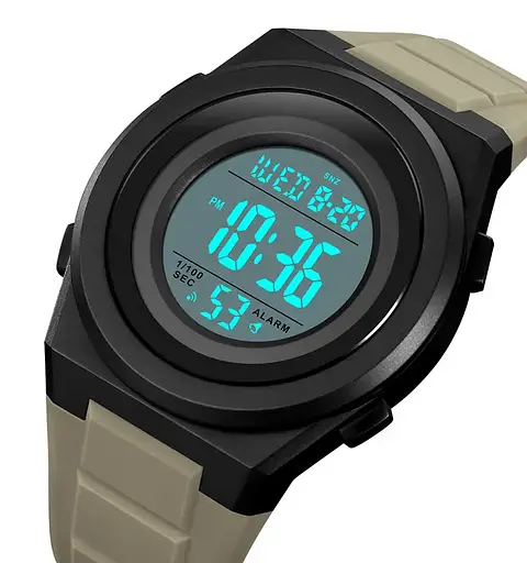 Чоловічий спортивний наручний годинник Skmei 2080 (Хакі) - фото 4