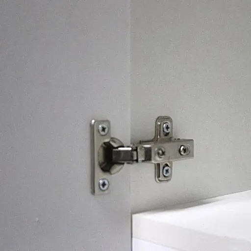 Пенал підлоговий з кошиком для білизни Kraft Декор ПП2к-40 лівий 40 см Білий 30412 - фото 3