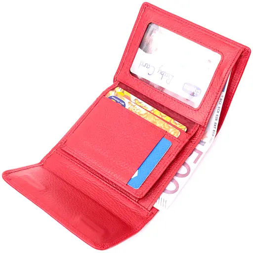 Кожаный женский кошелек ST Leather 11.7х9.5х2 см acs0028391 - фото 5