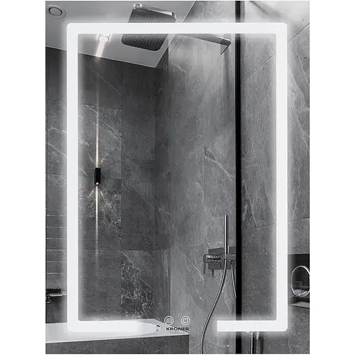 Дзеркало Kroner KRP Spiegel VR2-5080 з LED-підсвічуванням (CV035333) - фото 1