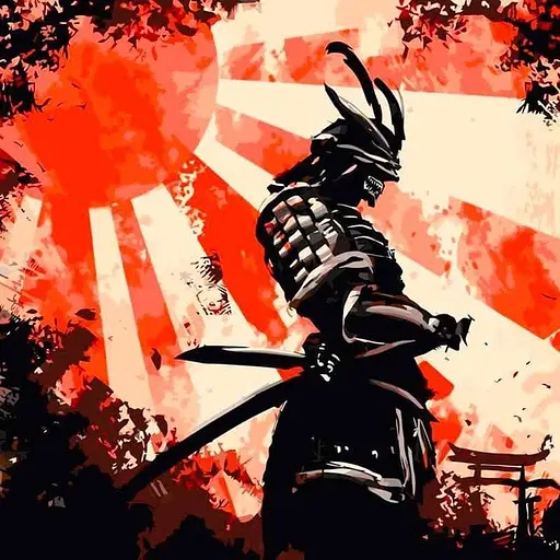 Набір для розпису ArtCraft Самурай 40 x 40 см (16078-AC)