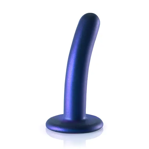 Фалоімітатор Ouch! Smooth G-Spot Dildo 5'' 12.4 см (синій) - фото 11
