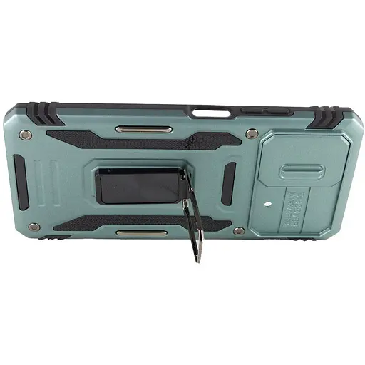 Ударопрочный чехол Camshield Army Ring для Xiaomi Poco X5 5G/Note 12 5G Зеленый/Light Green - фото 5