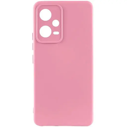 Чохол Silicone Cover Lakshmi Full Camera (AA) для Xiaomi Poco X5 5G / Note 12 5G Рожевий / Pink