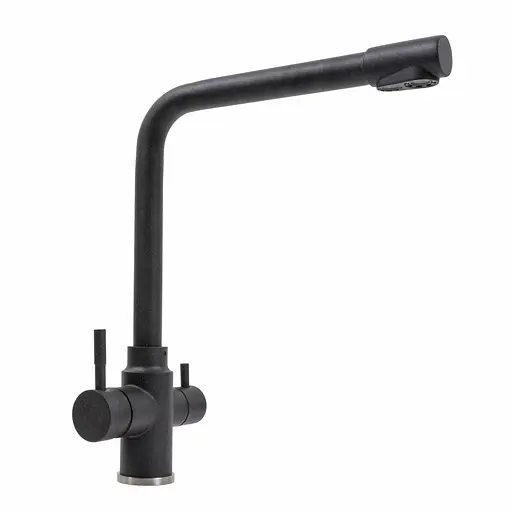 Змішувач для кухні під осмос Platinum KT 8201 (8626) Карбон Чорний - фото 1